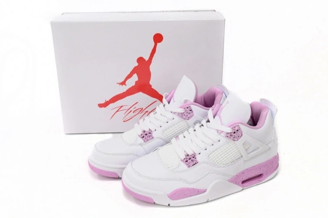 Kicktheory 4 Pink Retro CT8527-116 Jordan White 0728
